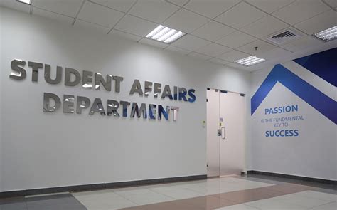 Department of Student Affairs.